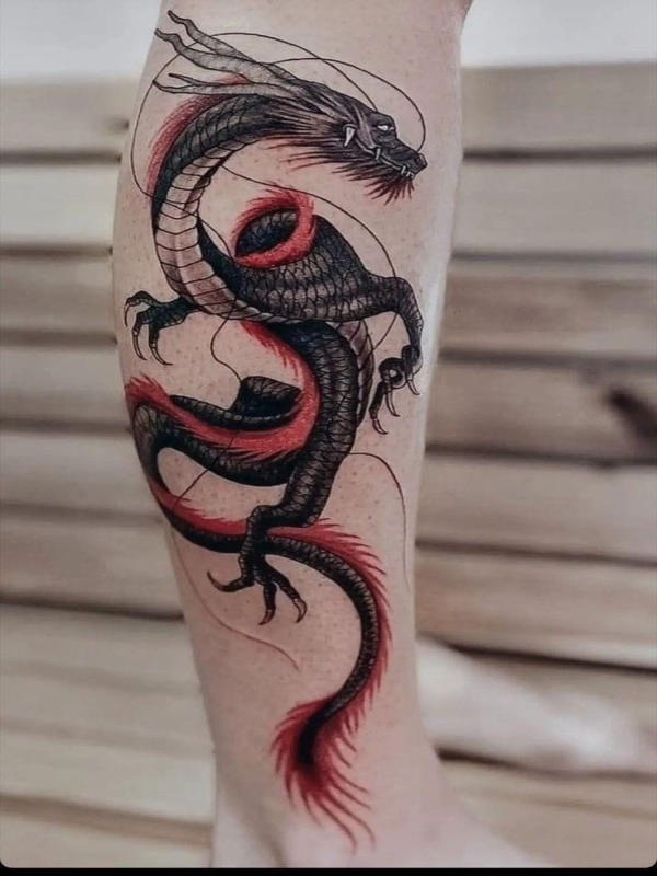 VNTATTOO - Đơn vị thực hiện xăm hình rồng uy tín, chất lượng
