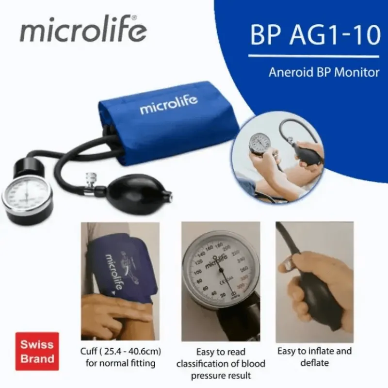 Đo huyết áp bằng tay Microlife