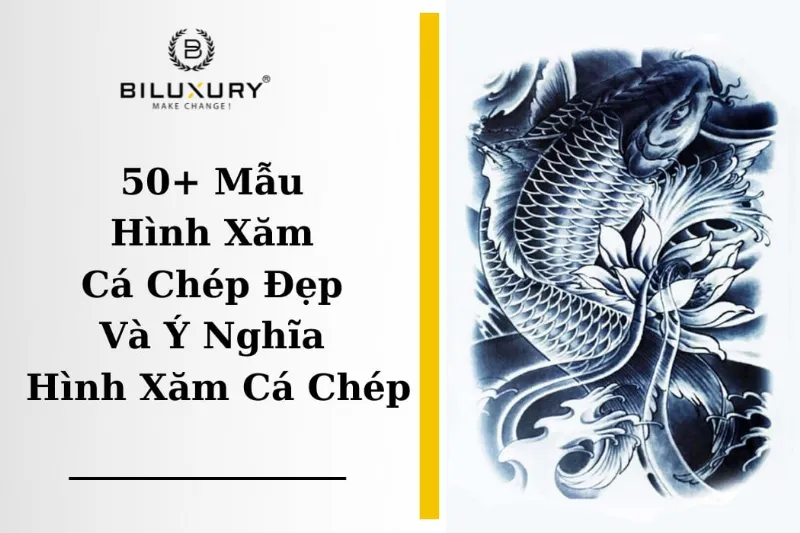 50+ Mẫu Hình Xăm Cá Chép Đẹp Và Ý Nghĩa Hình Xăm Cá Chép