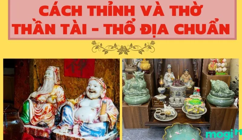 Cách thỉnh Thần Tài Thổ Địa sẽ khác nhau phụ thuộc vào chủ ý của gia chủ