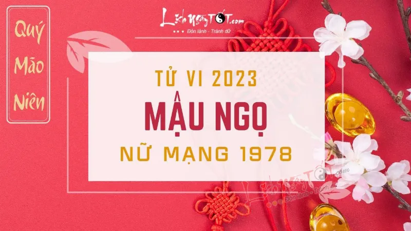 Luận giải tử vi tuổi Mậu Ngọ nữ mạng năm 2023