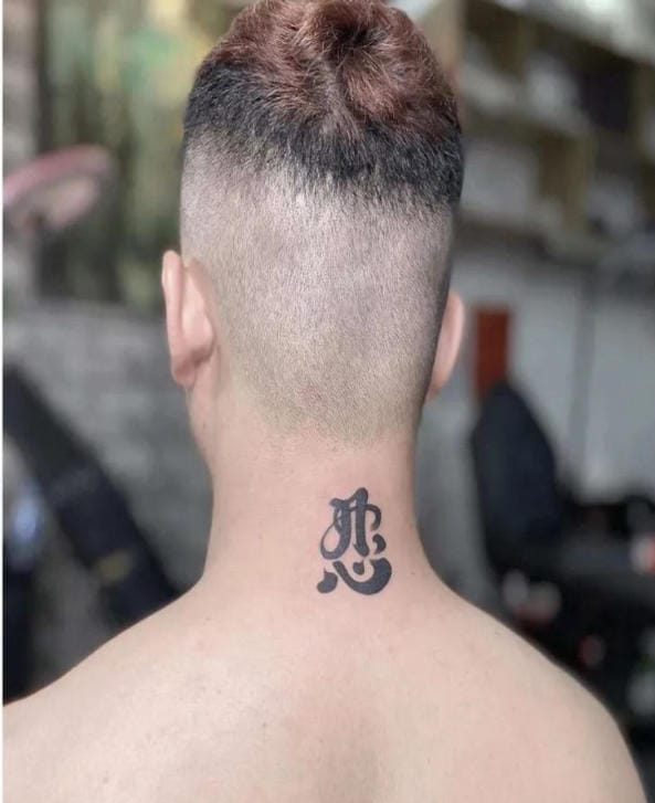 Hình xăm chữ Nhẫn bằng tiếng Hán có giá trị triết lý đặc biệt và thể hiện khí chất riêng của chủ nhân