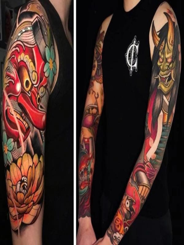 Lối xăm full tay irezumi không chỉ đẹp theo góc độ thẩm mỹ mà còn là biểu hiện của bản lĩnh và lòng trân trọng nghệ thuật truyền thống
